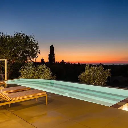 Majestic Stone Sea View Pool Antipata