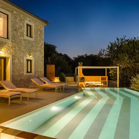 Villa Majestic Stone Sea View Pool Antipata