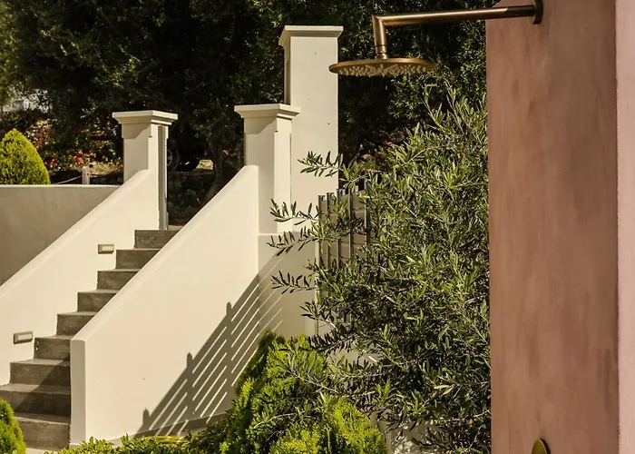 Villa Majestic Stone Sea View Pool Antipata (Erisos)